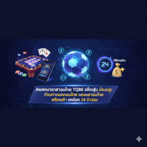 สมัครบาคาร่าออนไลน์ TQ88 เล่นง่าย ห้องเยอะ รับพนันบอลออนไลน์ แทงบอลออนไลน์ ฟรีเครดิต ฝากถอน 24 ชั่วโมง